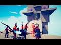 Evil Faction Attacking a Tower VS Every Faction ► Totally Accurate Battle Simulator TABS