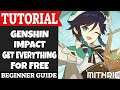 Genshin Impact Get Everything For Free Tutorial Guide (Beginner)