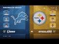 Madden NFL 22 Black & Gold | Detroit Lions vs Pittsburgh Steelers [Week 10]