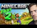 Minecraft: Let's Play Survival Part 2 [Another Villiage? Is this the BEST Seed?] PS4 Edition on PS5!
