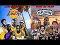 NBA Live Stream: Los Angeles Lakers Vs San Antonio Spurs (Live Reaction & Play By Play)