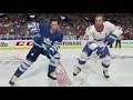 NHL 20 Gameplay All Time Toronto Maple Leafs vs All Time Montreal Canadiens CPU vs CPU – NHL 20 PS4