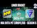 OGA DOTA PIT | Navi vs Tundra Game 2 | Bo3 | Lower Bracket  | DOTA 2 LIVE