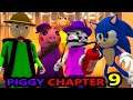 PIGGY CHAPTER 9 vs BALDI & SONIC! ROBLOX SPEEDRUNNER CHALLENGE! BOOK CITY horror Minecraft Animation