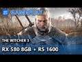 RX 580 8GB + Ryzen 5 1600 (AF) - The Witcher 3