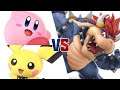 SSBU - Kirby (me) and Pichu vs Fake Bowser