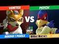 SSC 2019 SSBM -  Vortex (Fox) VS  Psych (Falco) Smash Melee Round 1 Pools