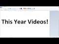 This Year Full Of Daily Videos!