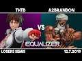 THTB (Sakura) vs a2brandon (Dhalsim) | SFV Losers Semis | Equalizer 1