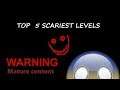 TOP 5 SCARIEST GEOMETRY DASH LEVELS (2019) *WARNING*
