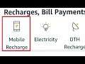 Amazon App || How To Mobile Recharge in Amazon Account