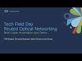 Cisco Routed Optical Networking Solution Demo