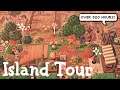 Cottagecore Island Tour: Overgrown Forest Town // Animal Crossing: New Horizons