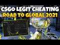CS:GO | Legit cheating - Road To Global (ep3) + PROJECT INFINITY PREMIUM GIVEAWAY | Moonlight