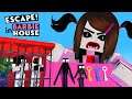 ESCAPE IN GIANT BARBIE HOUSE CHALLENGE - FUNNY MONSTER SCHOOL ANIMATION