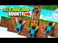 FIRST Player to Kill Me Gets MILLIONS (Minecraft Skyblock)