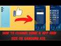 How To Change Home & App Grid Size On Samsung A32 or A32 5G Easy Method |customize app grid size A32