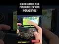 How to Connect Your PS4 Controller to an Android Device - Cantobotz #shorts