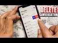 How to Delete an Entire Text Message Conversation on iPhone