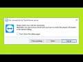 How To Fix - No Connection To TeamViewer Server - Please Check Your Internet Connection Error
