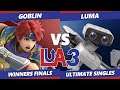 LEVELUP Arena 3 Winners Finals - Epic_Gabriel (ROB) Vs. Goblin (Roy) SSBU Ultimate Tournament