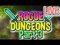 [LIVE] ROGUE DUNGEONS: A Minecraft Dungeon Crawler - Part 3 (Minecraft Map) - CrazeLarious