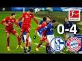 Müller's Brace and Kimmich's Assist Hattrick | Schalke 04 - Bayern München 0-4 | Highlights