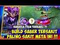 NEW META! BUILD SABER TERSAKIT 2021 ITEM SABER TERSAKIT MOBILE LEGENDS