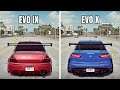 NFS Heat: Mitsubishi Lancer Evo IX VS Mitsubishi Lancer Evo X (WHICH IS FASTEST?) | EVO IX VS EVO X