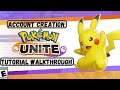 Pokemon Unite Account Creation and Tutorial Walkthrough [Nintendo Switch]