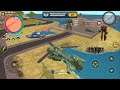 Rope Hero 3 - (Shark Helicopter Attack Army Base) Helicopter Hovers Over Base - Android Gameplay HD