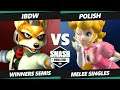 SWT NA East RF Winners Semis - iBDW (Fox) Vs. Polish (Peach) Smash Melee Tournament