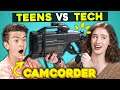 Teens Try Using a 90s Camcorder | Technical Difficulties (New Show)