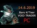 Warframe - Baro Ki'Teer (PC) - Prisma Lotus Glyph, Primed Reach & Primed Continuity