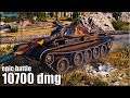 10700 dmg ОФИГЕННЫЙ БОЙ на Т-54 🌟  World of Tanks лучший ст 9