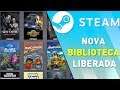 A NOVA BIBLIOTECA DA STEAM - Testando o novo Beta da Steam