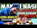 CHALLENGE !!! MAKAN NASI LAUK ROTI & BUAH BUAHAN SAMPAI MAU MUNTAH GOKIL ABIS VIDEO LUCU INDONESIA