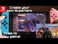 DC Universe Online Character Creation Nintendo Switch Handheld Gameplay Free To Play Game
