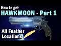 Destiny 2 - As the Crow Flies Quest (Part 1) - All Feather Locations - Hawkmoon Exotic Quest