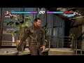 Doing some practice on tekken 7