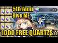 Fate/Grand Order 1000 FREE QUARTZS in Gift Box - FGO JP 2020 5th Anniversary