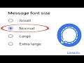 how to change message font size in signal app | signal app ki message font size change kaise kare