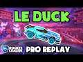 Le Duck Pro Ranked 3v3 POV #42 - Rocket League Replays