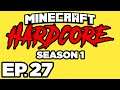 Minecraft: HARDCORE s1 Ep.27 - BREEDING VILLAGERS TO REPOPULATE THE VILLAGE! (Gameplay / Let's Play)
