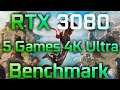 RTX 3080 Assassins Creed Odyssey , Godfall , GTA V and MORE Ultra 4K