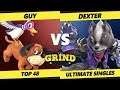 The Grind 117 Top 48 - Guy (Duck Hunt) Vs. Dexter (Wolf) Smash Ultimate - SSBU