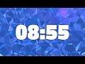 8 MINUTES AND 55 SECONDS TIMER COUNTDOWN [535 seconds - 8:55]