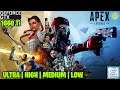 Apex Legends All Graphics settings Benchmarks | GTX 1660ti