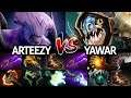 Arteezy Faceless Void ft SumaiL VS YawaR Slark Epic Carry Agi Battle 7.22 Dota 2
