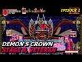BLOODSTAINED CURSE OF THE MOON 2: Demon's Crown & final boss - Stage 8 (Veteran) // Ep 1 walkthrough
